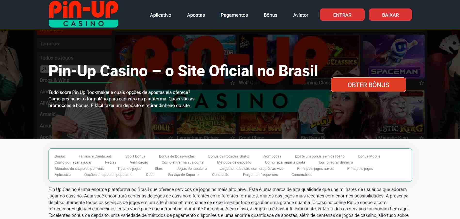Pin-Up casas de apostas no Brasil, betbrothers.com.br