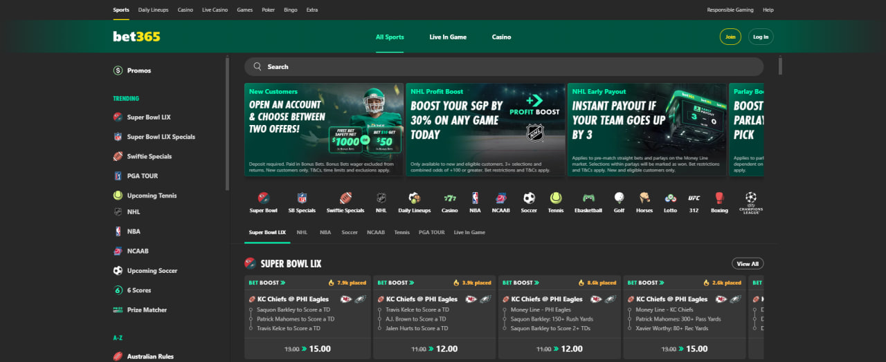 Bet365 Casino