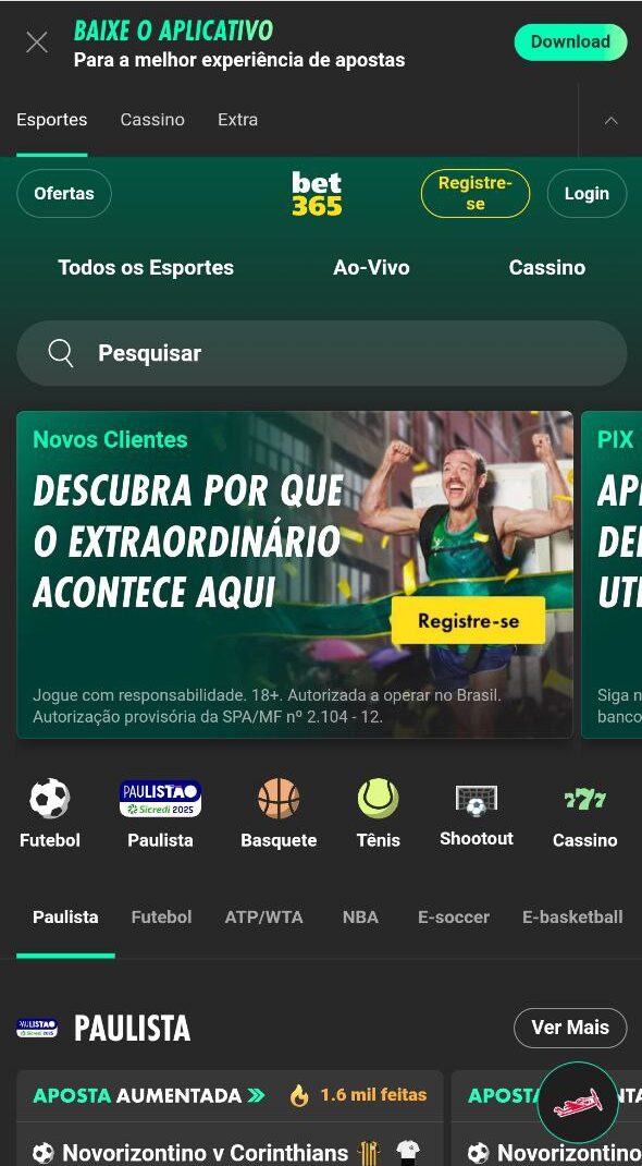 Bet365 no Brasil