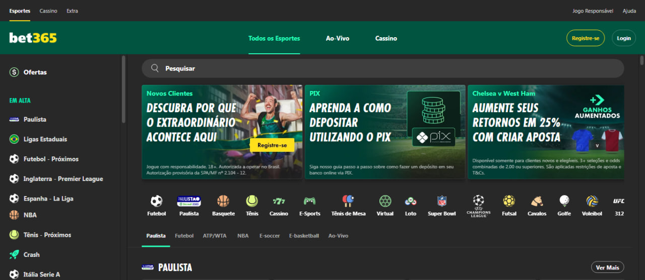 Bet365 no Brasil