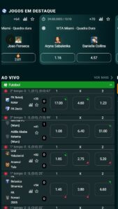 Apostas esportivas nas principais ligas do Betao