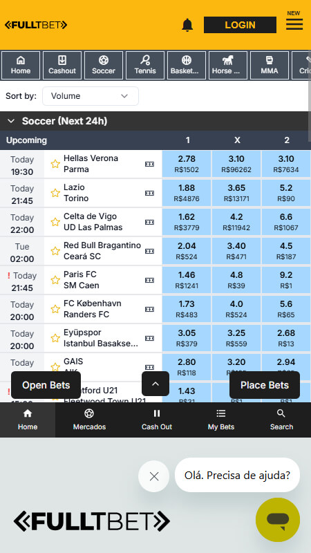 FullBet Bookmaker Exchanges