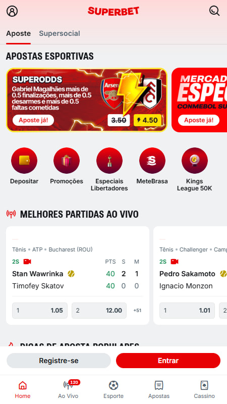 Superbet Casa de Apostas de UFC no Brasil