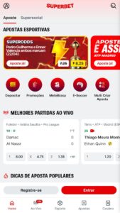 superbet home page