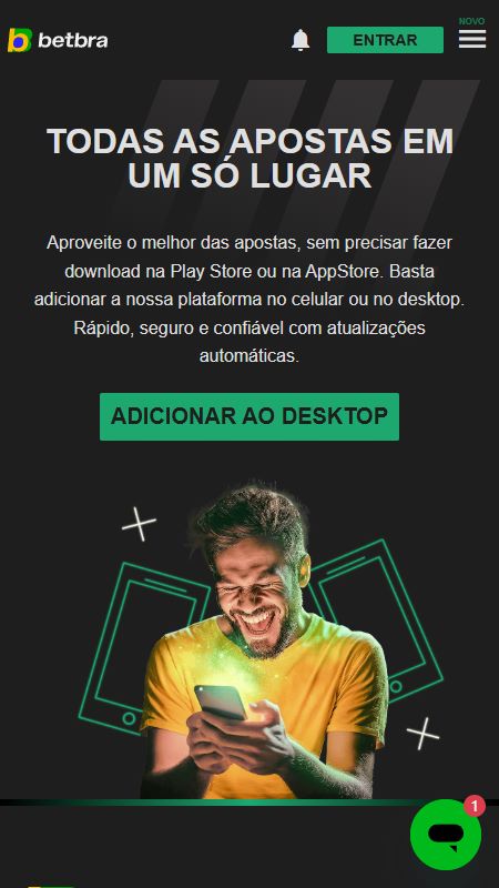 Baixe o aplicativo móvel da Bet Bra