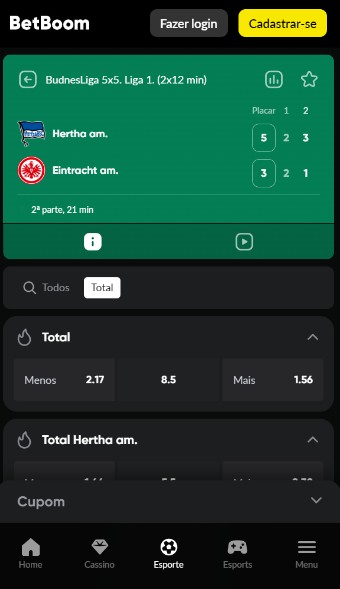 BetBoom Brazil Apostas ao Vivo