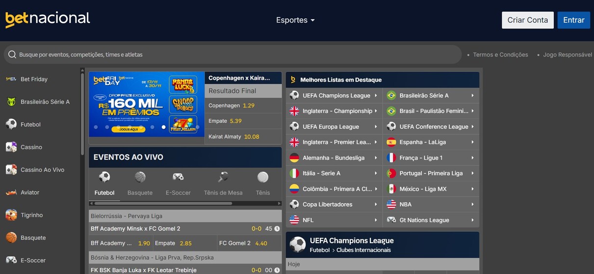 betnacional Brazil Apostas Esportivas Pagina Inicial pc