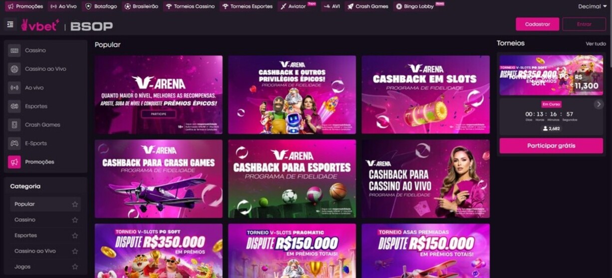 Apostas VBet Brazil Promoçoes