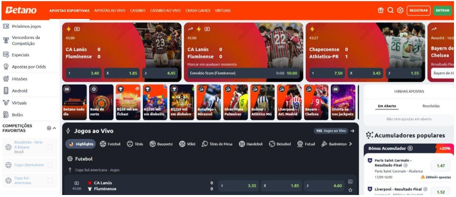 Betano Brasil Apostas Registro Passo 1