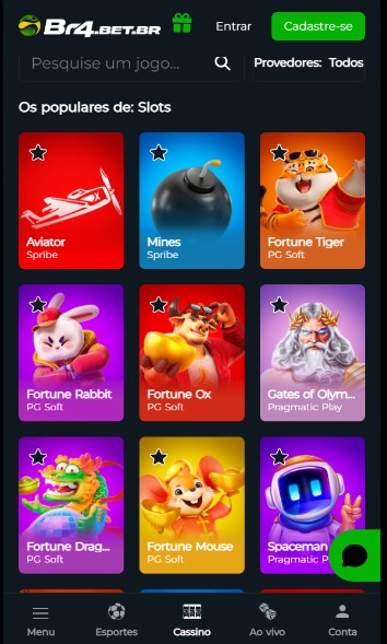 BR4BET Brazil Cassino Pagina Inicial