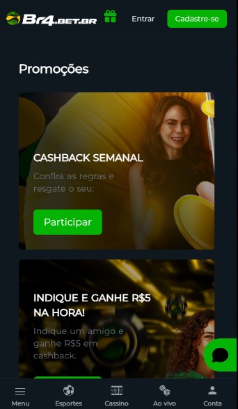 BR4BET Brazil Promoçoes