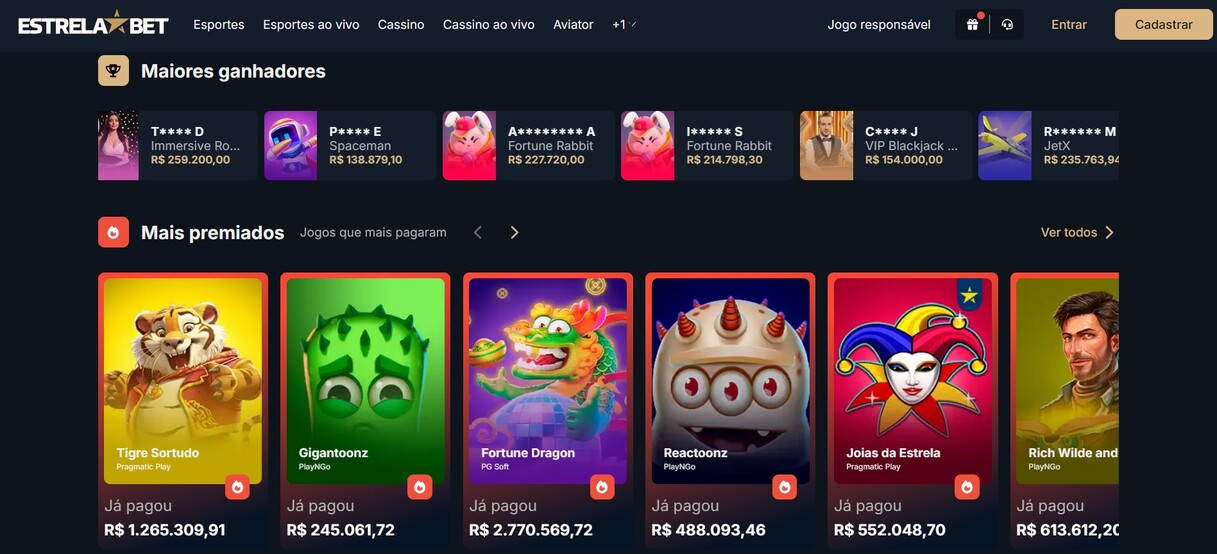 Estrelabet Brazil Cassino Pagina Inicial pc