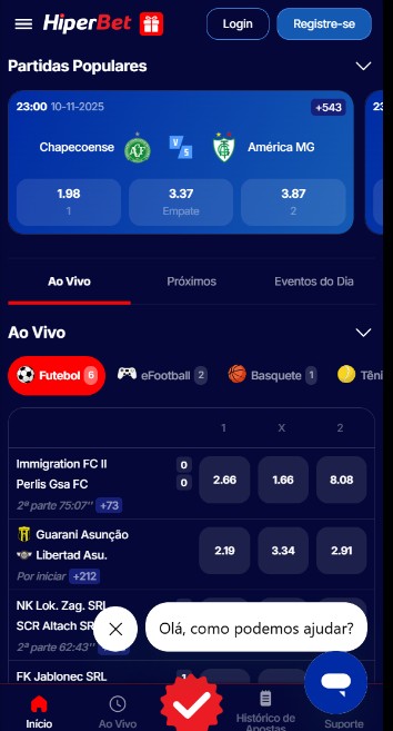 Hiperbet Brazil Pagina Inicial Apostas Esportivas