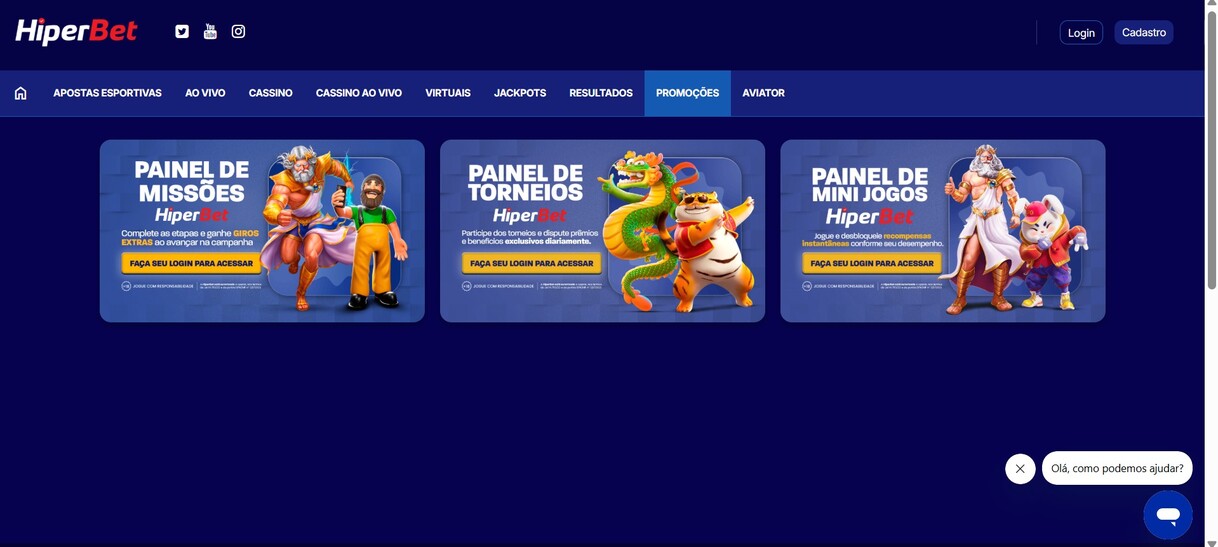 Hiperbet Brazil Promoçoes Apostas Esportivas