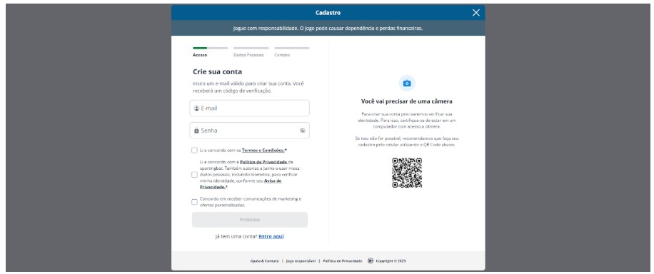 Sportingbet Brazil Apostas Esportivas Registro Passo 2