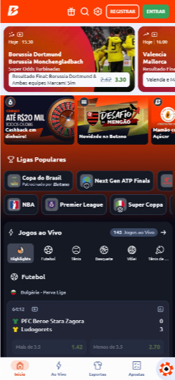 Betano Brasil móvel