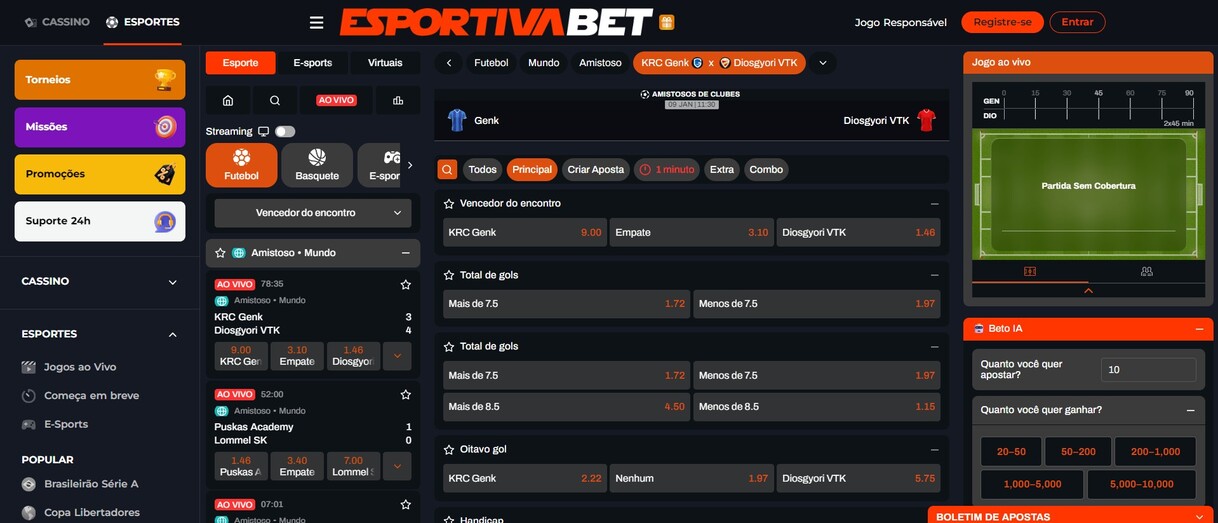 Esportivabet Ao Vivo Brazil Apostas Esportivas pc