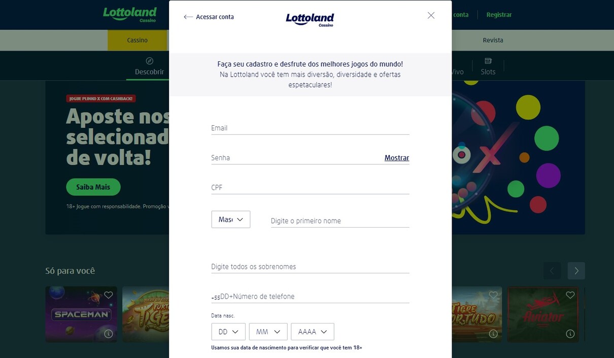 Lottoland Brazil Apostas Esportivas Registrar pc