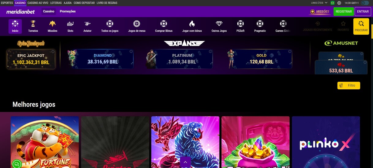 Meridianbet Cassino Pagina inicial Brazil pc