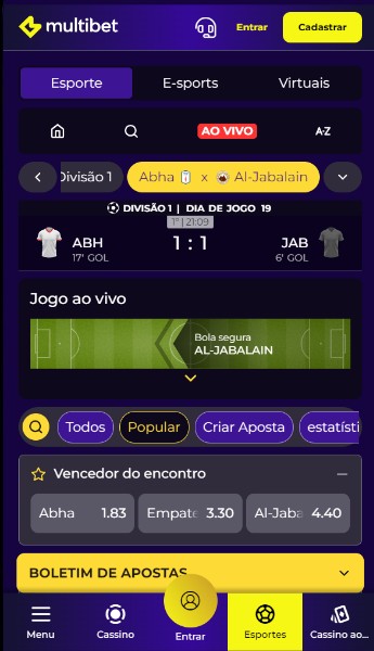Multibet Esportes Apostas ao Vivo Brazil