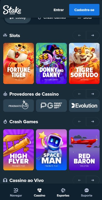 Stake Cassino Pagina inicial