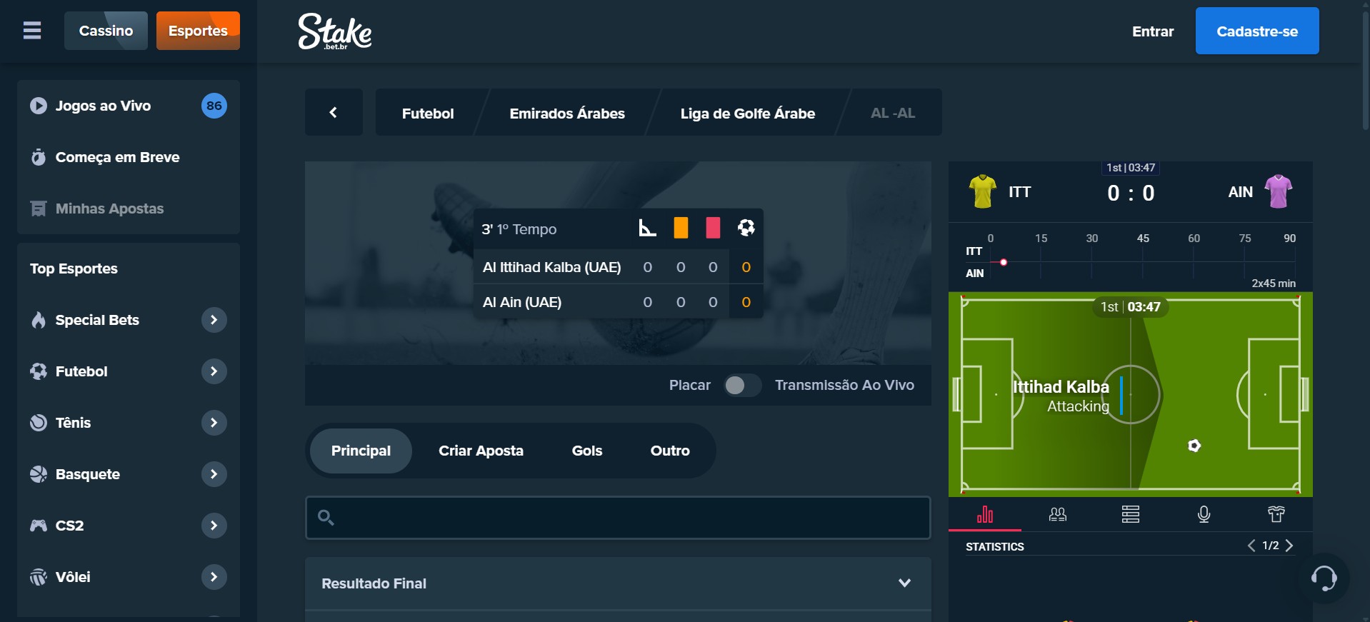 Stake Esportes Apostas ao Vivo Brazil pc