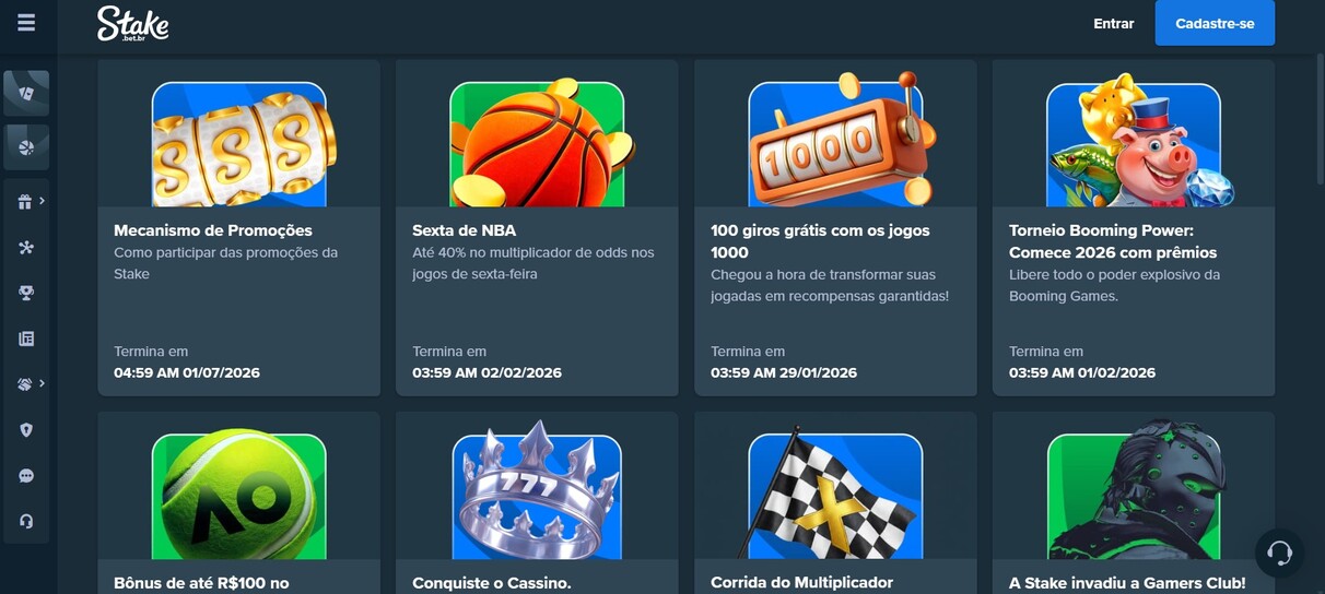Stake Esportes Promoçoes Brazil pc