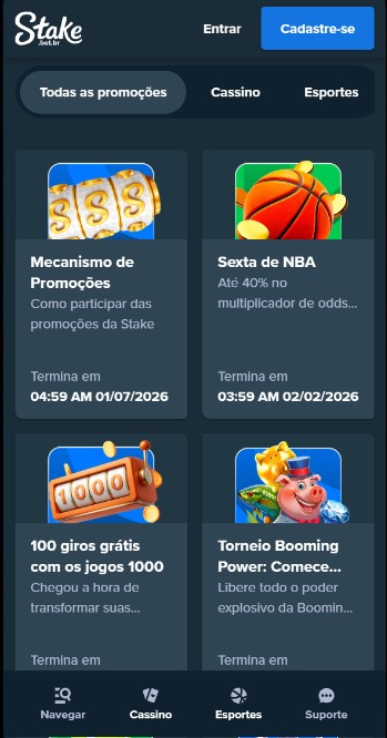 Stake Esportes Promoçoes Brazil